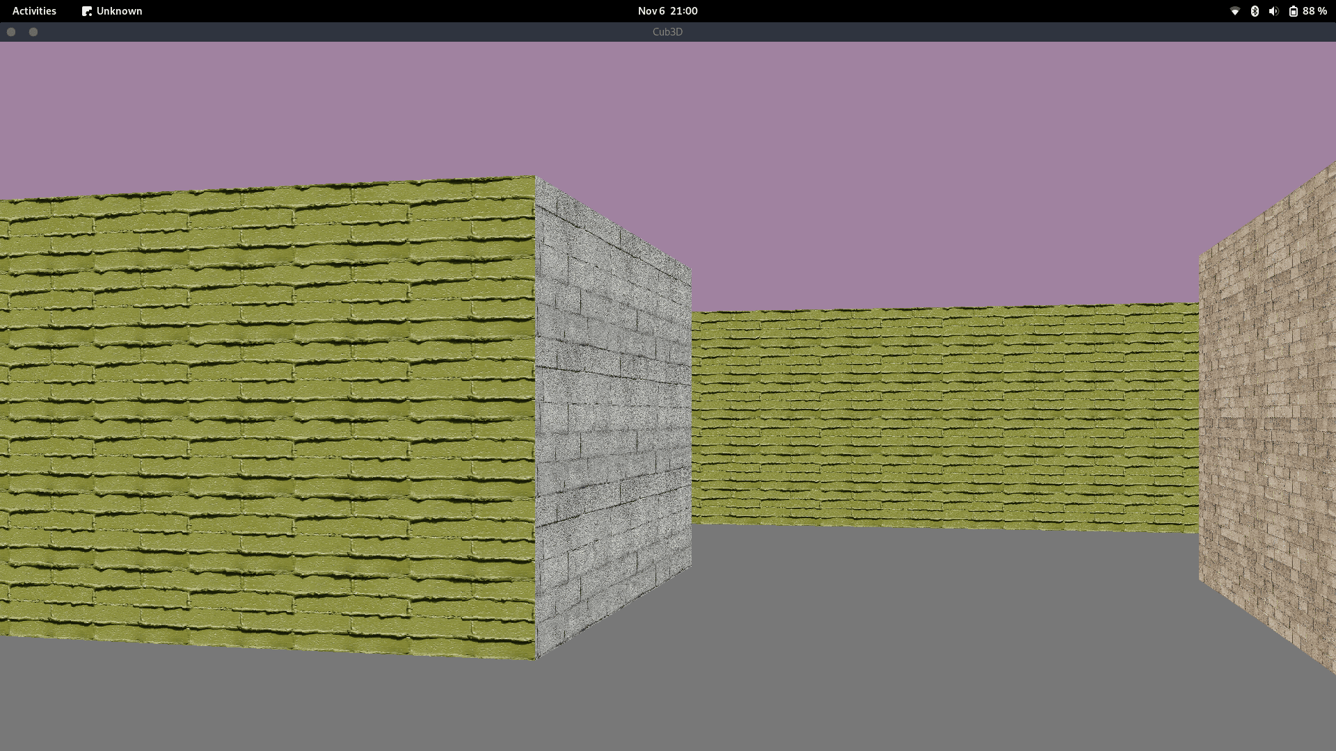 cub3D project view 3